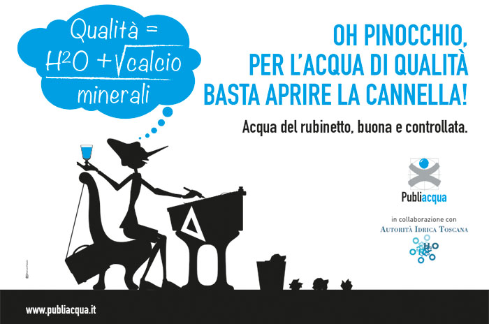 Per l'acqua di qualità basta aprire la cannella!